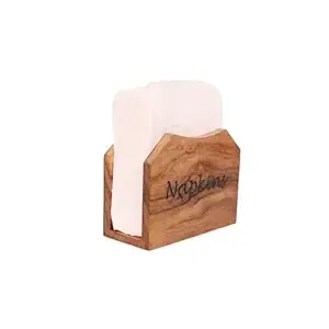luxury wooden rectangle <b>tissue</b> <b>box</b> <b>tissue</b> organizer handcrafted natural finish home decor for restaurant cafe - Product Image 2