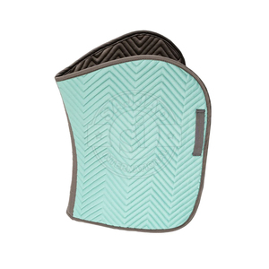Elegante almohadilla de algodón para silla de montar, transpirable, cómoda, con absorción de impactos y soporte para equitación y salto, entrenamiento de caballos. - Product Image 4