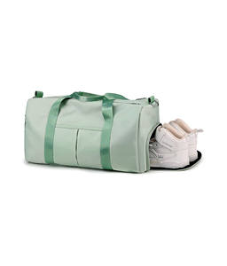 <b>Women</b> Men's Gym Travel Duffel Bag Fashion Nylon with Dry/<b>Wet</b> Pockets Eco-Friendly High Quality Zipper Closure <b>Shoes</b> Compartment - Product Image 3