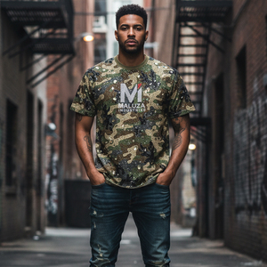 T-shirt de luxe en strass, effet diamant 3D, t-shirt graphique pour homme, mode streetwear urbaine, coton lourd 300 g/m² - Product Image 6