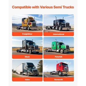 Parafanghi in Acciaio Inox 24\" X 24\" per Camion, 1 Paio con Staffa Tubolare e Accessori di Montaggio, Parti Carrozzeria R - Product Image 6