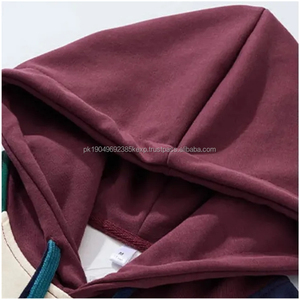 Sweats à capuche en coton de la meilleure qualité pour hommes, prix raisonnable, produit haut de gamme d'un fabricant pakistanais, technique de broderie - Product Image 3