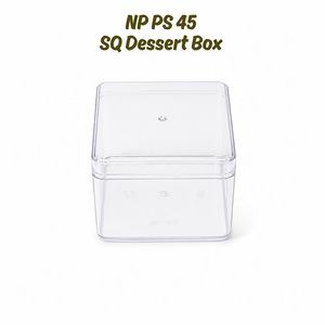 กล่องขนมสี่เหลี่ยมใส NP PS 45 ช่อง กล่องพลาสติก PS เกรดอาหาร สำหรับใช้ในบ้านและโรงแรม จากอินเดีย ราคาดีที่สุด - Product Image 1