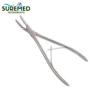 Rongeur para Huesos de Acero Inoxidable, Curvo, de Precisión, Diseño Manual para Instrumentos Quirúrgicos Ortopédicos - Product Image 2