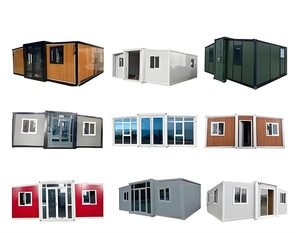 Maison conteneur modulaire de luxe en panneaux sandwich 40 pieds, extensible, préfabriquée, pour restaurant/bar/<span class=keywords><strong>bureau</strong></span>/maison de vacances, installation facile - Product Image 5