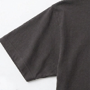 T-shirt Homme Lourd à Manches Courtes avec Poche Avant, Col Rond Uni Décontracté, Haut d'Été pour Homme - Product Image 2