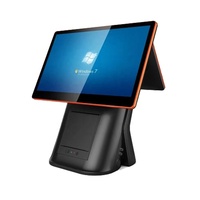 Terminal Punto de Venta (TPV) con Pantalla Táctil Dual de 15.6 Pulgadas, Impresora Integrada, Sistema Android, Gran Venta