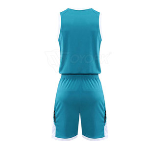 ชุดบาสเก็ตบอลสั่งทำยอดนิยม ราคาถูก ชุดทีมกีฬา ชุดบาสเก็ตบอล - Product Image 2