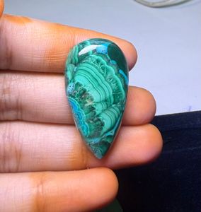 Crisocola Natural al por Mayor, Gema de Malaquita de Alta Calidad, Corte Ovalado para Joyería, Verde, Tamaños Variados - Product Image 1