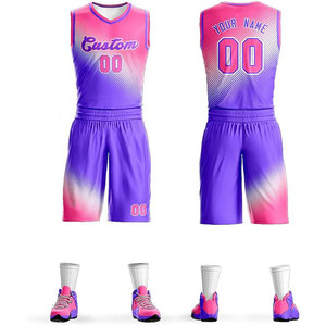 <b>Cheap</b> Price High Quality Basketball Uniform Team Order Practice Set Hot Sale Basketball Uniform Factory Price Blank - Product Image 4