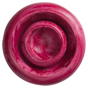 Cuencos de resina coloridos para servir, color cereza intenso, hechos a mano, cuencos decorativos, vajilla moderna de resina epoxi para cocina y comedor. - Product Image 1