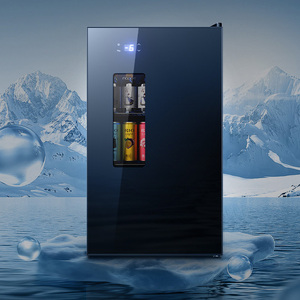 Mini Nevera Ecológica para Vinos de 85W y 98L, con Luz LED Blanca, Compacta, para Uso Doméstico, <span class=keywords><strong>Enfriador</strong></span> de Bebidas - Product Image 1