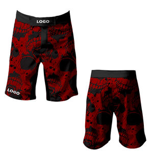 Shorts MMA personnalisés de qualité supérieure, 100% polyester, shorts de grappling BJJ, vêtements d'arts martiaux personnalisés, shorts de jiu-jitsu, boxe, muay thaï - Product Image 3