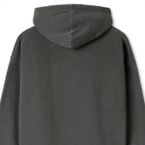 Sweat à capuche coupe ample en tissu molletonné épais pour hommes, personnalisable avec logo, fabrication en usine - Product Image 6