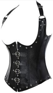 คอร์เซ็ตของผู้หญิงวินเทจชุดกระชับสัดส่วนเซ็กซี่แบบโอเวอร์บัสท์คอร์เซ็ทหนังระบายอากาศทันสมัยสำหรับขนาดใหญ่พิเศษ - Product Image 3