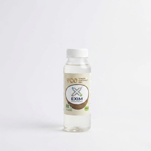 น้ำมันมะพร้าวบริสุทธิ์ 100% ยี่ห้อ Exim Commodities ขนาด 250 มล. บรรจุขวดใส พร้อมใช้ อายุการเก็บรักษายาวนาน - Product Image 2