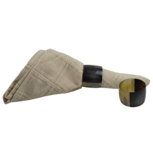 Anillos de Servilleta con Diseño de Cuerno Fresco para Vajilla, Soporte de Tela Multicolor, Decoración de Mesa de Comedor, Diseño para Hoteles y Festividades - Product Image 3