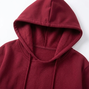 Sweat-shirt à capuche oversize uni avec poche kangourou, imprimé personnalisé - Product Image 5