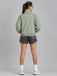 New Arrival <b>Women's</b> Waterproof Breathable Eco-Friendly Windbreaker Short Set Stylish 2-in-1 Design <b>Jacket</b> Shorts Lightweight - Product Image 4
