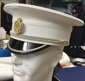 Gorra de Visera Formal Personalizada con Bordado para Banda de Marcha, Ajustable, para Desfiles y Actuaciones - Product Image 1