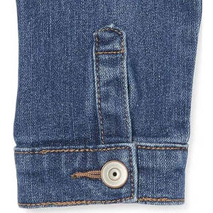 Ventes en gros de sweats à capuche en jean tricoté pour femmes, mode décontractée, bleu, grande taille, veste en denim, matériau de haute qualité - Product Image 4