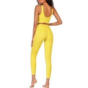 FLY HUMBLE SPORTSWEAR Ensemble de yoga pour femme respirant, doux, durable, en Spandex/Polyester, anti-bactérien, motif ethnique, taille haute, unique - Product Image 2