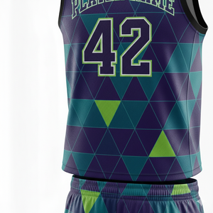 Venta al por Mayor de Fábrica, Uniformes de Baloncesto 2026, 100% Poliéster, Transpirables, Ligeros, Manga Corta, Diseño Profesional - Product Image 5