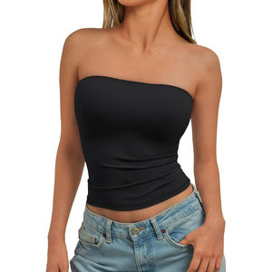 Conjunto Deportivo para Mujer de Alta Calidad a Precio de Fábrica: Shorts de Ciclismo Unificados y Sujetador Deportivo Micro Bandeau - Product Image 4