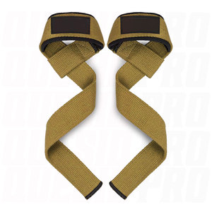Best Selling Custom Made Heavy Duty Non Slip Cotton Weightlifting Lifting <b>Straps</b> <b>Adjustable</b> Wrist Support for Deadlift Powerlift - Product Image 2