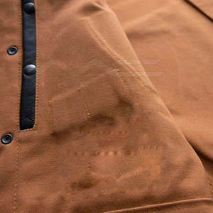 Men Leather <b>Waistcoat</b> Solid Color <b>Biker</b> Style Windproof Sleeveless Lightweight Leather Vest Custom Logo - Product Image 4