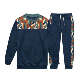 Ensemble de survêtement confortable à imprimé sérigraphié pour hommes, léger et à coupe décontractée pour un usage quotidien - Product Image 1