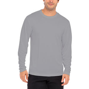 New Wholesale <b>Men</b> Gym Wear Long Sleeve <b>Men's</b> <b>Shirts</b> Fitness Cool Dry Compression Top Long Sleeve <b>Shirt</b> for Gym Fitness Workout - Product Image 2