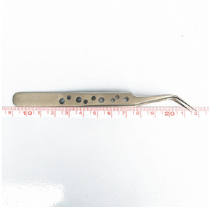 Pince à épiler professionnelle en acier inoxydable anti-acide de qualité supérieure, personnalisable, pour cils, vente en gros, produit de beauté très demandé - Product Image 4