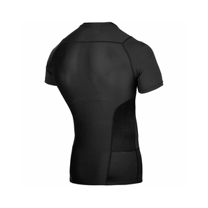 Unisex Black <b>Compression</b> <b>Shirt</b> Full Sleeve Quick Dry Spandex Polyester Breathable Rash Guard Sublimation Printed Custom Logo - Product Image 4