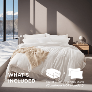 Set Copripiumino Oversize Boho Include 1 Copripiumino e 2 Federe Tessuto Traspirante Morbido di Alta Qualità - Product Image 4