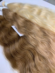 Extensions de cheveux en vrac au prix de gros Cheveux humains vietnamiens Double noyade 100 grammes Couleurs foncées 14 pouces - Product Image 4