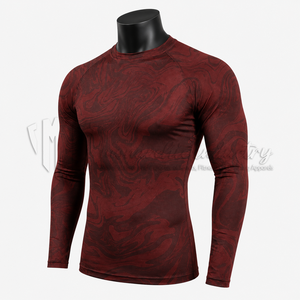 Camiseta de Compresión de Manga Larga para Hombre, Protección contra Rozaduras, Ropa Deportiva Personalizada, para Entrenamiento, Gimnasio, Fitness, Capa Base - Product Image 3
