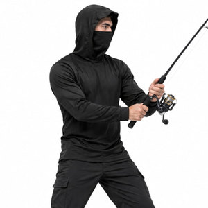Chemise de pêche personnalisée avec protection UV UPF 50, logo sur mesure, respirante, grandes tailles, service OEM, hauts décontractés - Product Image 4