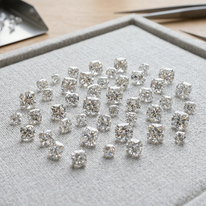 Vente en gros de diamants de laboratoire de 0,1 carat, taille coussin carrée, jusqu'à 0,10 carat, fournisseur en gros pour les acheteurs de diamants - Product Image 4
