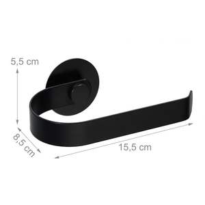 Porte-rouleau de papier toilette mural en métal pour évier de cuisine, article décoratif, support de papier toilette en métal personnalisé en promotion - Product Image 1