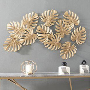 Decoración de Pared Creativa para Sala de Estar, Arte de Pared de Metal Redondo, Decoración de Pared Nórdica Tridimensional para el Hogar - Product Image 2