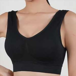 Sujetador Deportivo ProFlex sin Costuras, Transpirable, con Logotipo Frontal, Alto Soporte, Tecnología Velocity AeroFit, para Entrenamiento - Product Image 1