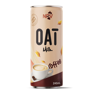 Batido de Avena Vegano 100% a Base de Plantas, Botella de 250 ml, Papel Kraft con Laminado Brillante - Product Image 1