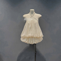 Ensemble deux pièces pour femme en coton et soie, jupe longue sans manches, couleur unie, coupe ajustée décontractée, lavable, écologique, décor discret