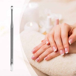 Empujador de cutículas y limpiador de uñas de acero inoxidable para el cuidado de uñas y cutículas de Sterling Beauty Tools - Product Image 5
