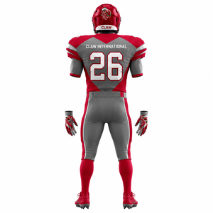 <b>Athletic</b> American Football Uniform Designed With Breathable Mesh Flexible Fabric And Comfortable Fit For Intense Gameplay - Product Image 4