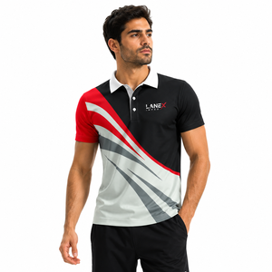 Camiseta Polo Sublimada Personalizada para Hombre, Secado Rápido, Rendimiento en Golf, Absorbe la Humedad, Uniforme Deportivo, Ropa de Trabajo Corporativa - Product Image 1
