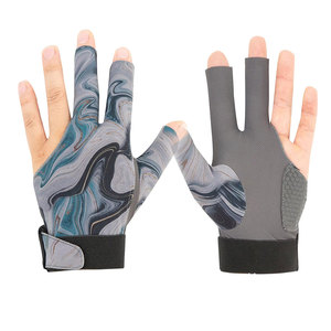 New Standard Design Unisex <b>Snooker</b> Gloves Breathable High Elasticity Material Adjustable Wrist Strap Non-Slip Sports Wear - Product Image 5