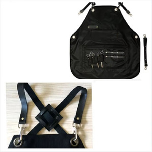 Cross Back Heavy Duty high quality Adjustable Working <b>Apron</b> <b>Kitchen</b> or Workwear ApronsWith Large Pocket Canvas - Product Image 5