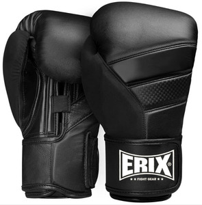 Guantes de Boxeo Profesionales de Piel de Vacuno Chrome Heart con Cierre de Velcro para Entrenamiento de MMA, Muay Thai y Kickboxing - Product Image 3